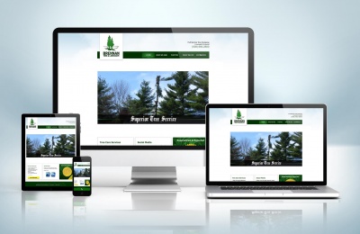Responsive Website Mock-Up Brennan Tree