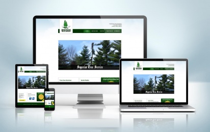 Responsive Website Mock-Up Brennan Tree Responsive Website Mock-Up Brennan Tree