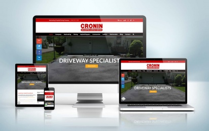Responsive Website Mock-Up-Cronin Sealcoating Asphalt Services Responsive Website Mock-Up-Cronin Sealcoating Asphalt Services